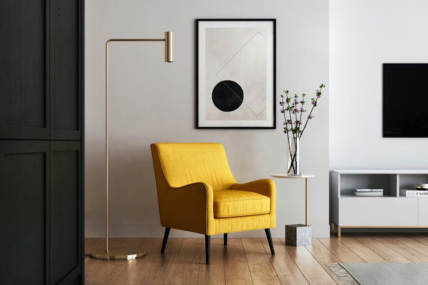 Materials planned<br />
around real rooms.